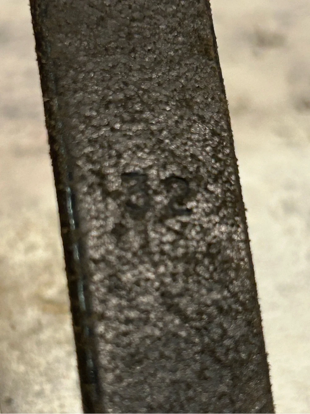 Ralph Lauren Black Leather Belt skinny with Silver-Tone Buckle